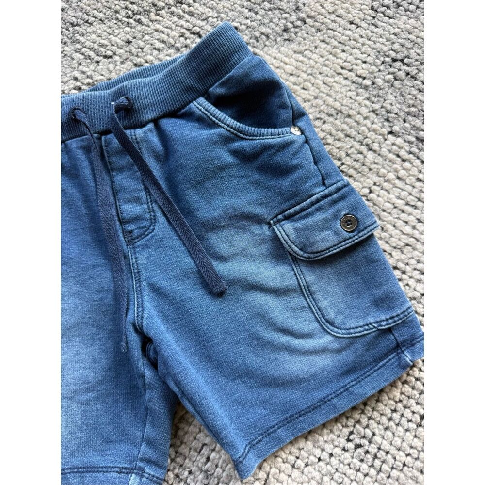 Boboli 4 Boys Blue Cargo Drawstring Shorts - Picture 2 of 4